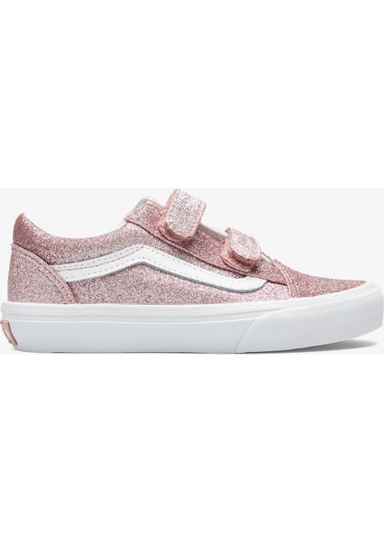 Old Skool V Çocuk Pembe Sneaker.-