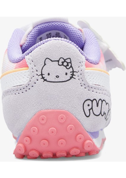 Easy Rider Hello Kitty Friends V Bebek Mor Sneaker.01