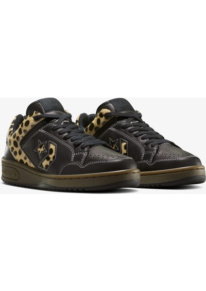 Weapon Pony Hair Unisex Siyah Deri SNEAKER.001 fiyatları