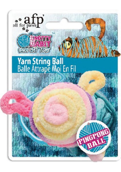 Knotty Habit - Renkli Yumak Top Oyuncak Sptgl