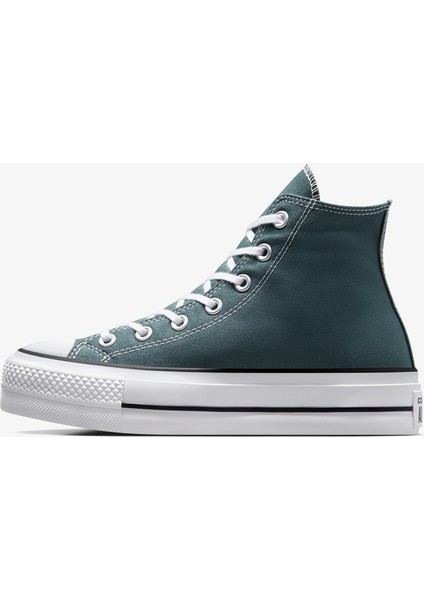 Chuck Taylor All Star Lift Unisex Yeşil Platform SNEAKER.384 fırsatları