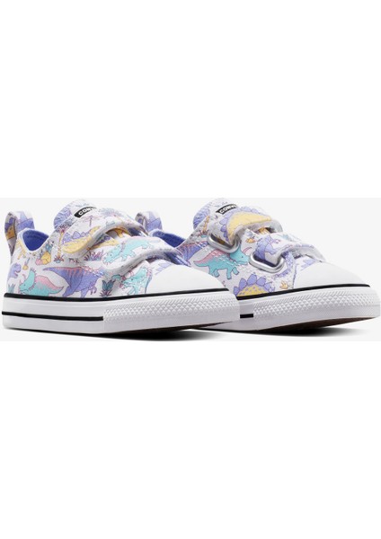 Chuck Taylor All Star Dino Party Easy On Çocuk Beyaz SNEAKER.100 fiyatları