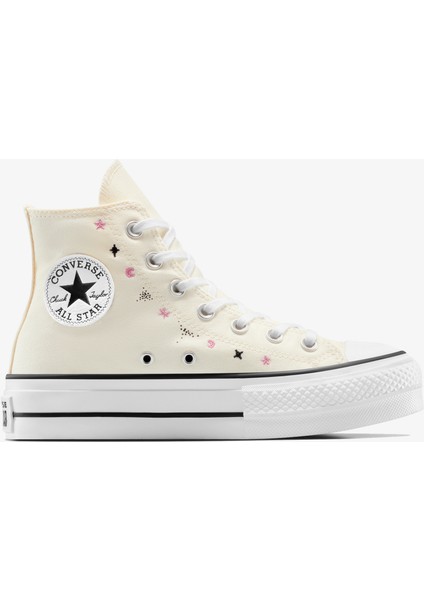 Chuck Taylor All Star Lift Platform Celestial Kadın Krem SNEAKER.286