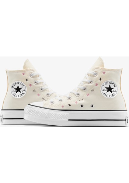 Chuck Taylor All Star Lift Platform Celestial Kadın Krem SNEAKER.286 indirimleri