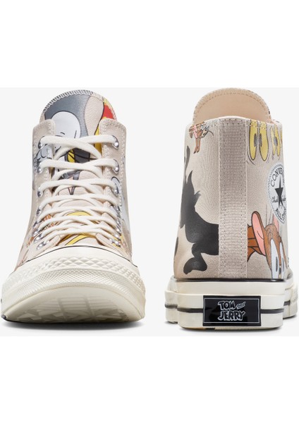 x Tom & Jerry Chuck 70 Unisex Bej SNEAKER.020 modelleri
