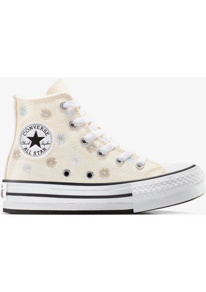 Chuck Taylor All Star Platform Florals Çocuk Krem SNEAKER.286