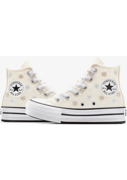 Chuck Taylor All Star Platform Florals Çocuk Krem SNEAKER.286 indirimleri