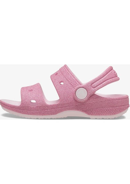 Classic Glitter Çocuk Pembe Sandalet.6zw