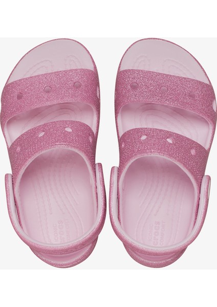 Classic Glitter Çocuk Pembe Sandalet.6zw