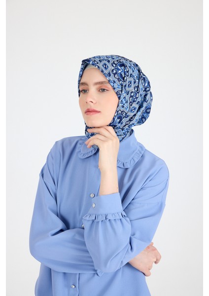 Saks Etnik Desenli Eşarp 3013 indirimleri