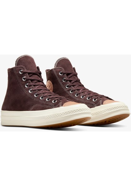 Chuck 70 Taylored Lux Unisex Kahverengi Deri SNEAKER.209 fiyatları