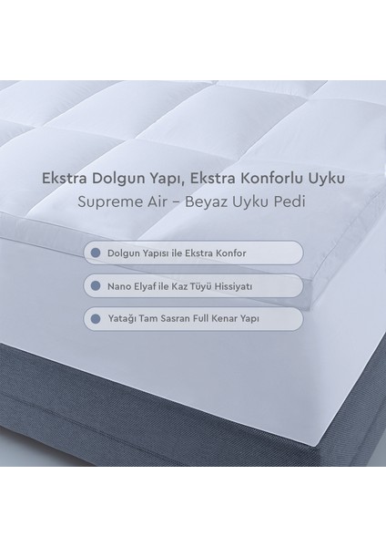 Supreme Air Uyku Pedi - Beyaz