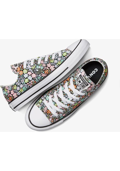 Chuck Taylor All Star Mini Flowers Unisex Renkli SNEAKER.456
