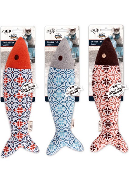 Vintage Cat - Peluş Balık Oyuncak Sptgl