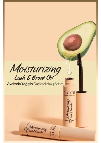 Moisturizing Lash & Brow Oil Nemlendirici ve Besleyici Kaş Kirpik bakım yağı