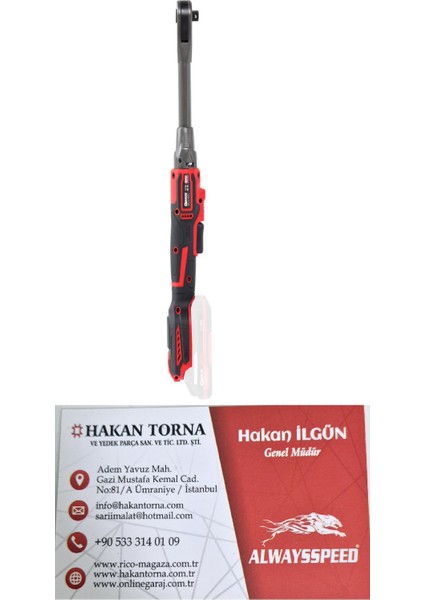-Arm- 1/2 Uzun Şarjlı Cırcır Somun Sökme Sıkma (Aküsüz) Model