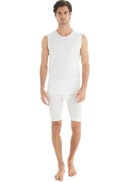 Erkek Tshirt - Kolsuz Tender Cotton 9234 - Beyaz fiyatları