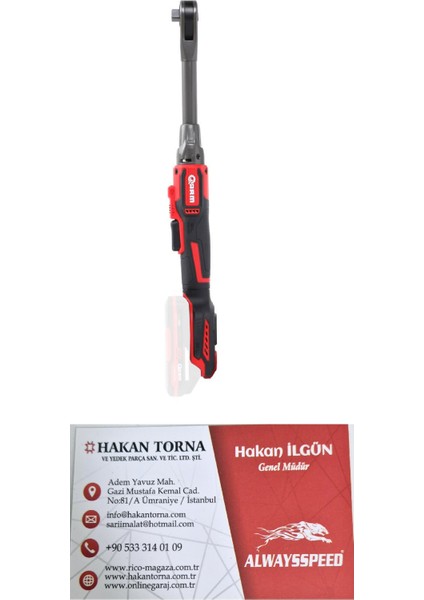 -Arm- 1/2 Uzun Şarjlı Cırcır Somun Sökme Sıkma (Aküsüz) Model