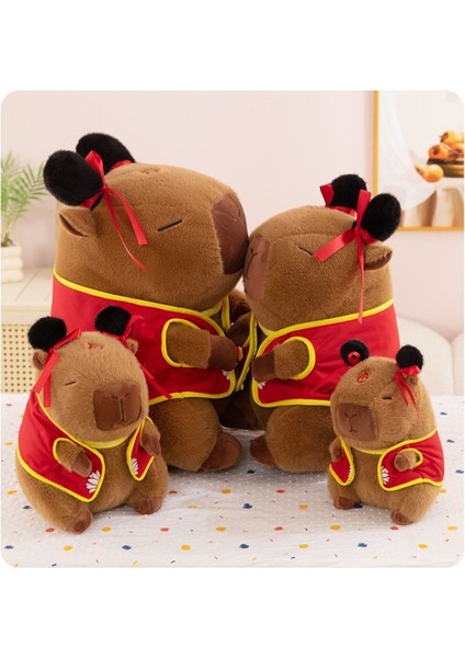 35CM Sevimli Nezha Kirpi Balığı Peluş Oyuncak Bebek Yastık Hediye (Yurt Dışından)