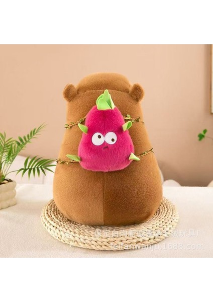 40CM Kirpi Balığı Klima Battaniyesi 2'si 1 Arada Peluş Oyuncak Bebek Yastık Hediye (Yurt Dışından)