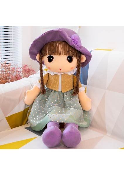 60CM Sevimli Prenses Bez Bebek Peluş Oyuncak Bebek Yastık Hediye (Yurt Dışından)