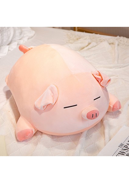 80CM Sevimli Domuzcuk Peluş Oyuncak Bebek Yastık Hediye (Yurt Dışından)