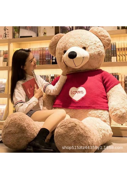140CM Teddy Bear Peluş Oyuncak Bebek Yastık Hediye (Yurt Dışından)