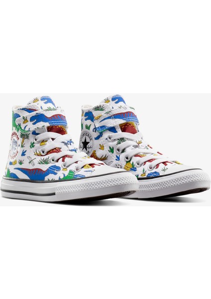 Chuck Taylor All Star Dino Party Easy On Çocuk Beyaz/kırmızı SNEAKER.100 fiyatları