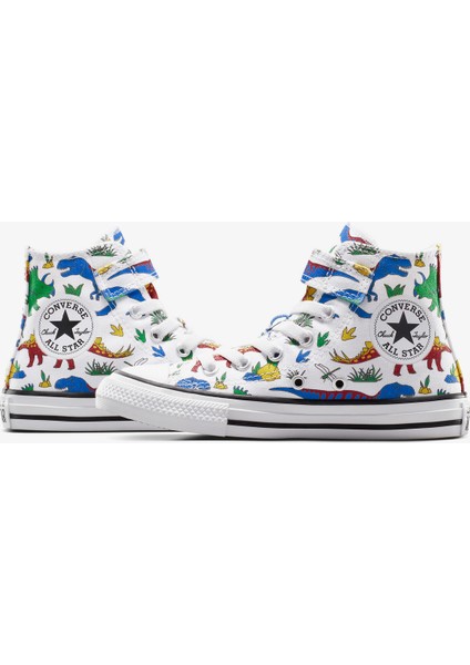 Chuck Taylor All Star Dino Party Easy On Çocuk Beyaz/kırmızı SNEAKER.100 indirimleri