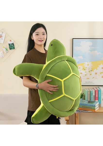 85CM Deniz Kaplumbağası Peluş Oyuncak Bebek Yastık Hediye (Yurt Dışından)