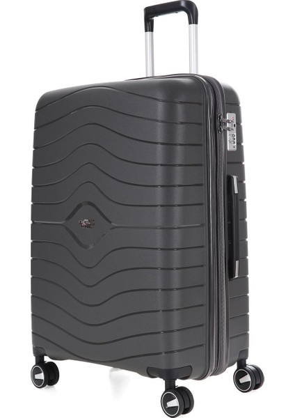 5242 Polipropilen Kırılmaz Körüklü Battal Boy Valiz