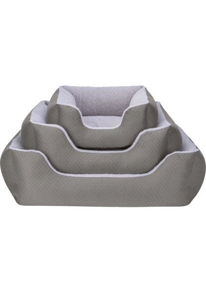 Echo Kedi ve Köpek Yatağı Gri/gri Peluş S 60X50CM Sptgl fırsatları