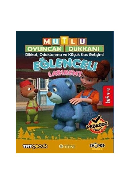 Ata Okul Öncesi Erken Okur Yazarlık + Kare Kare Dikkat + Eğlenceli Labirent modelleri