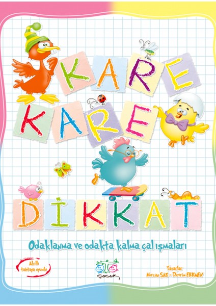 Ata Okul Öncesi Erken Okur Yazarlık + Kare Kare Dikkat + Eğlenceli Labirent fırsatları