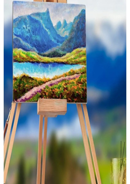 Van Dyckkanvas Defter 25X35CM 10 Sayfa Daler Rowney Simply Yağlı Boya 12 Renk x 12 ml Set fırsatları