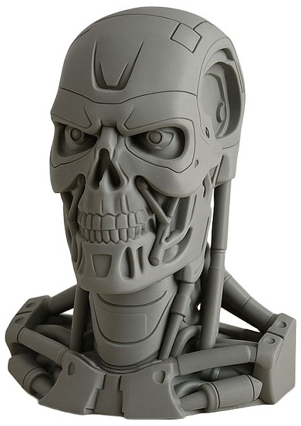 Terminatör T-800 Kafa Büstü modelleri