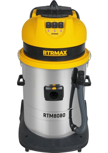 RTM8080 Islak - Kuru Sanayi Tipi Süpürge 3600 W 72 L