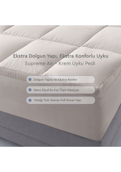 Supreme Air Uyku Pedi - Krem
