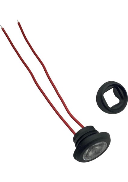 Frıstom 12V-24V Göz-Ayna Altı-Gündüz Sürüş Lambası LED Kırmızı (Çap:20 Mm) E9 fiyatları