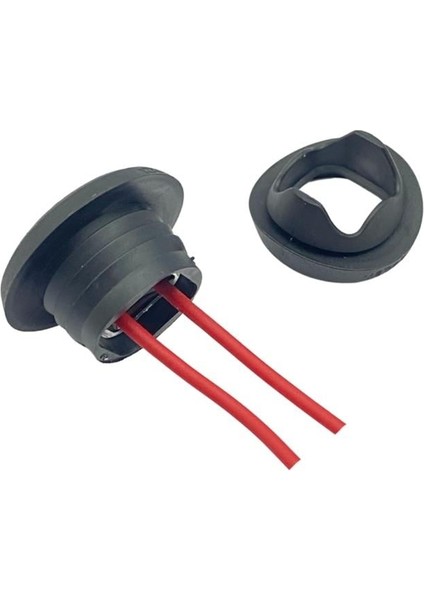 Frıstom 12V-24V Göz-Ayna Altı-Gündüz Sürüş Lambası LED Kırmızı (Çap:20 Mm) E9 modelleri