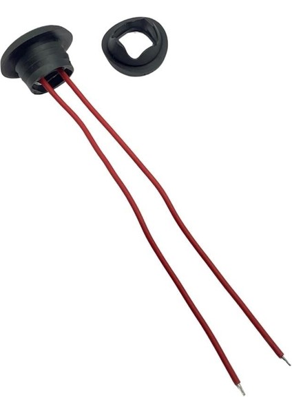 Frıstom 12V-24V Göz-Ayna Altı-Gündüz Sürüş Lambası LED Kırmızı (Çap:20 Mm) E9 fırsatları