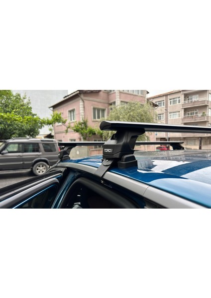 Peugeot 3008 2024- Up Oluksuz Üst Tavan Portbagaj Taşıyıcı Ara Atkısı Toros Serisi Pro 4 Gri modelleri