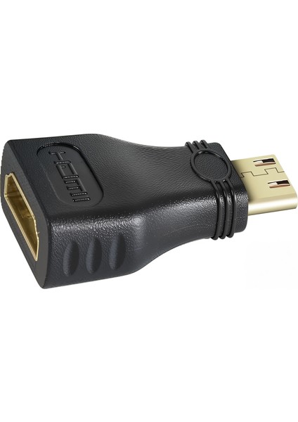 Mini HDMI To HDMI Dönüştürücü – Siyah, Mini HDMI Adaptör Aparat Kamera Uyumlu indirimleri