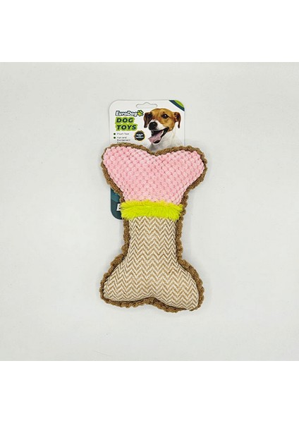 Peluş Kemik Köpek Oyuncağı 23X15 cm Sptgl