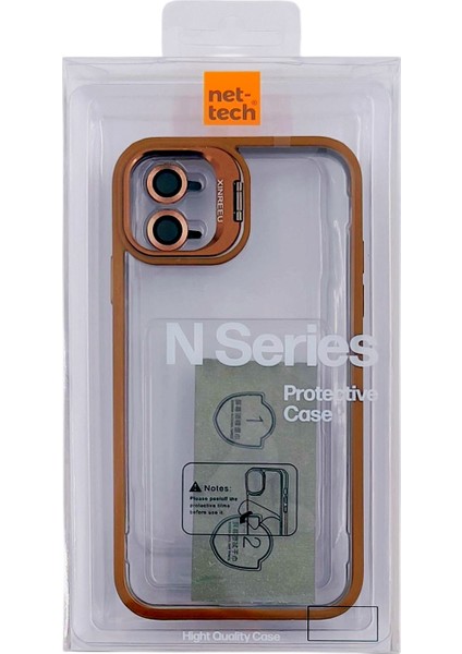 Apple iPhone 14 Uyumlu NT-N001 Kamera Korumalı Arka Koruma Kılıf
