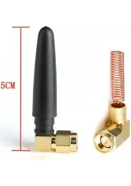 433MHZ Rf 3dbi Sma 90 Derece Erkek Anten 5 cm Kablosuz modelleri