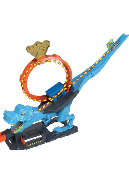 Nessiworld City T-Rex Loop ve Akrobasi Oyun Seti HKX42