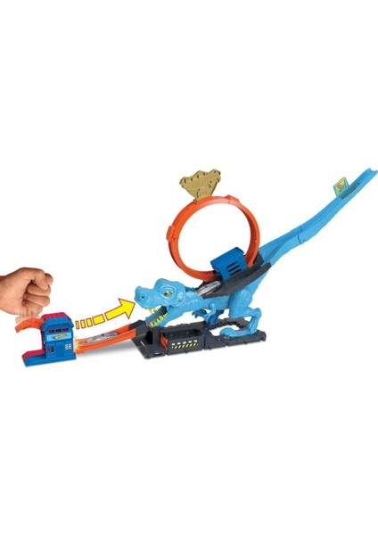Nessiworld City T-Rex Loop ve Akrobasi Oyun Seti HKX42