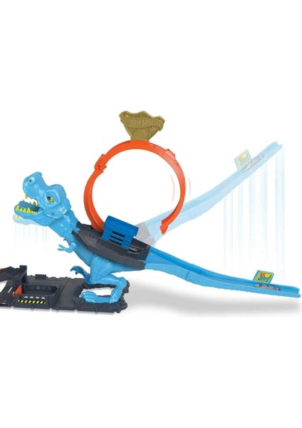Nessiworld City T-Rex Loop ve Akrobasi Oyun Seti HKX42