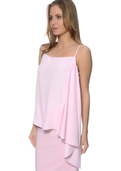Pembe Askılı Geniş Fit Kadın Bluz fiyatları